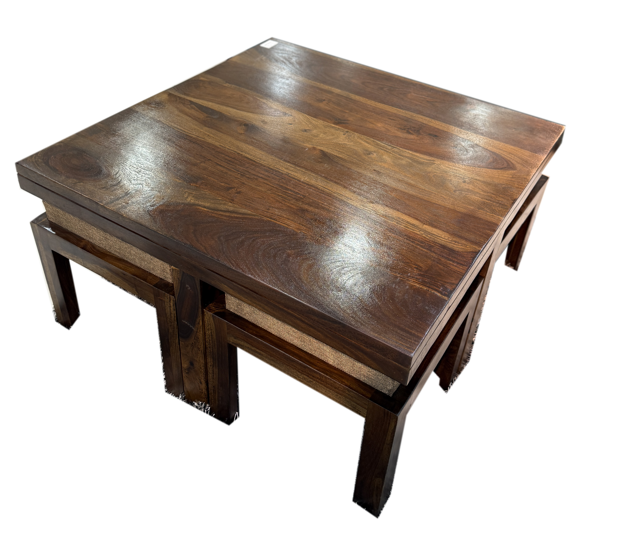 SQUARE WOODEN CENTER TABLE