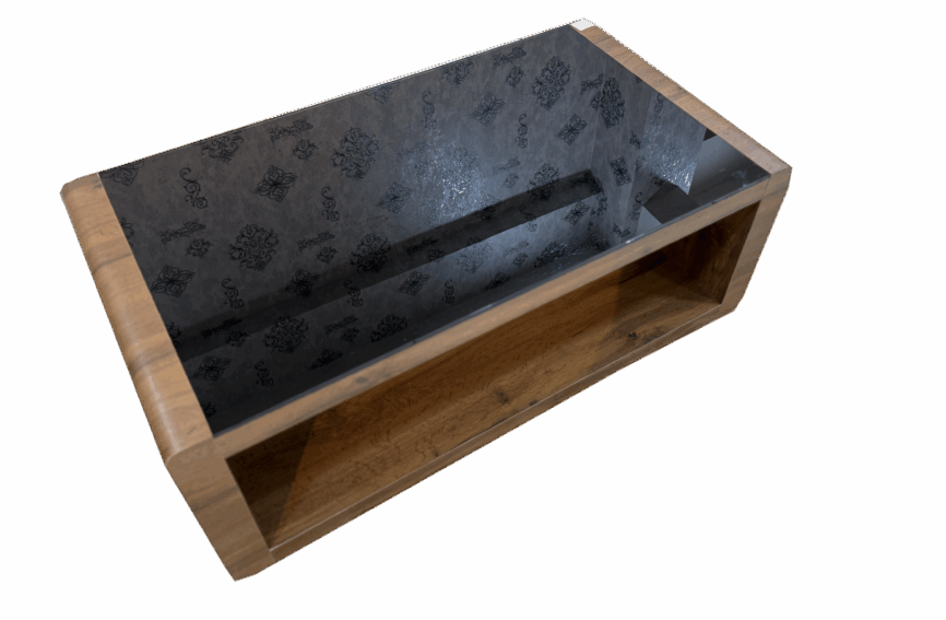 SQUARE WOODEN CENTER TABLE