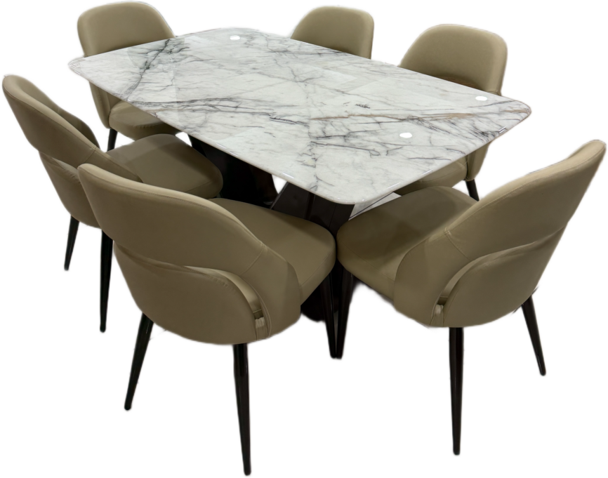 6 SEATER DINING TABLE