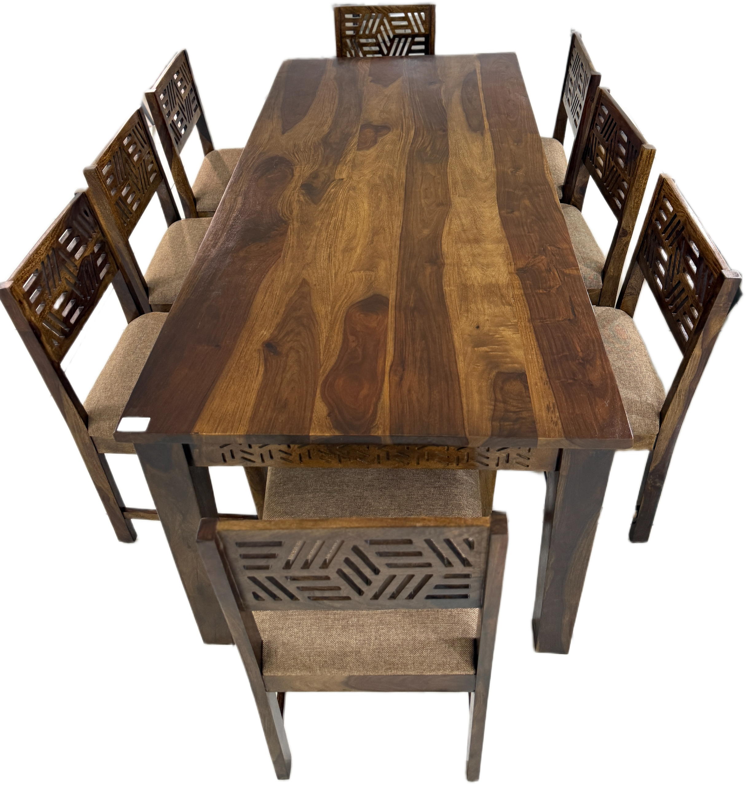 SHISAM 6 SEATER DINING TABLE