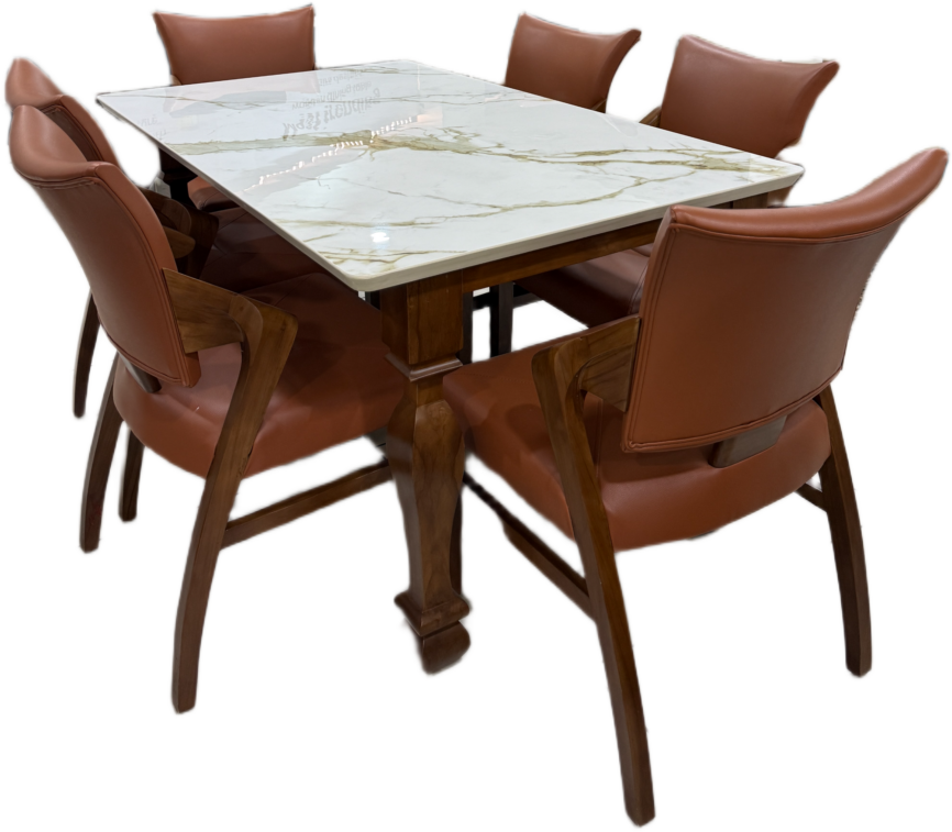 6 SEATER DINING TABLE