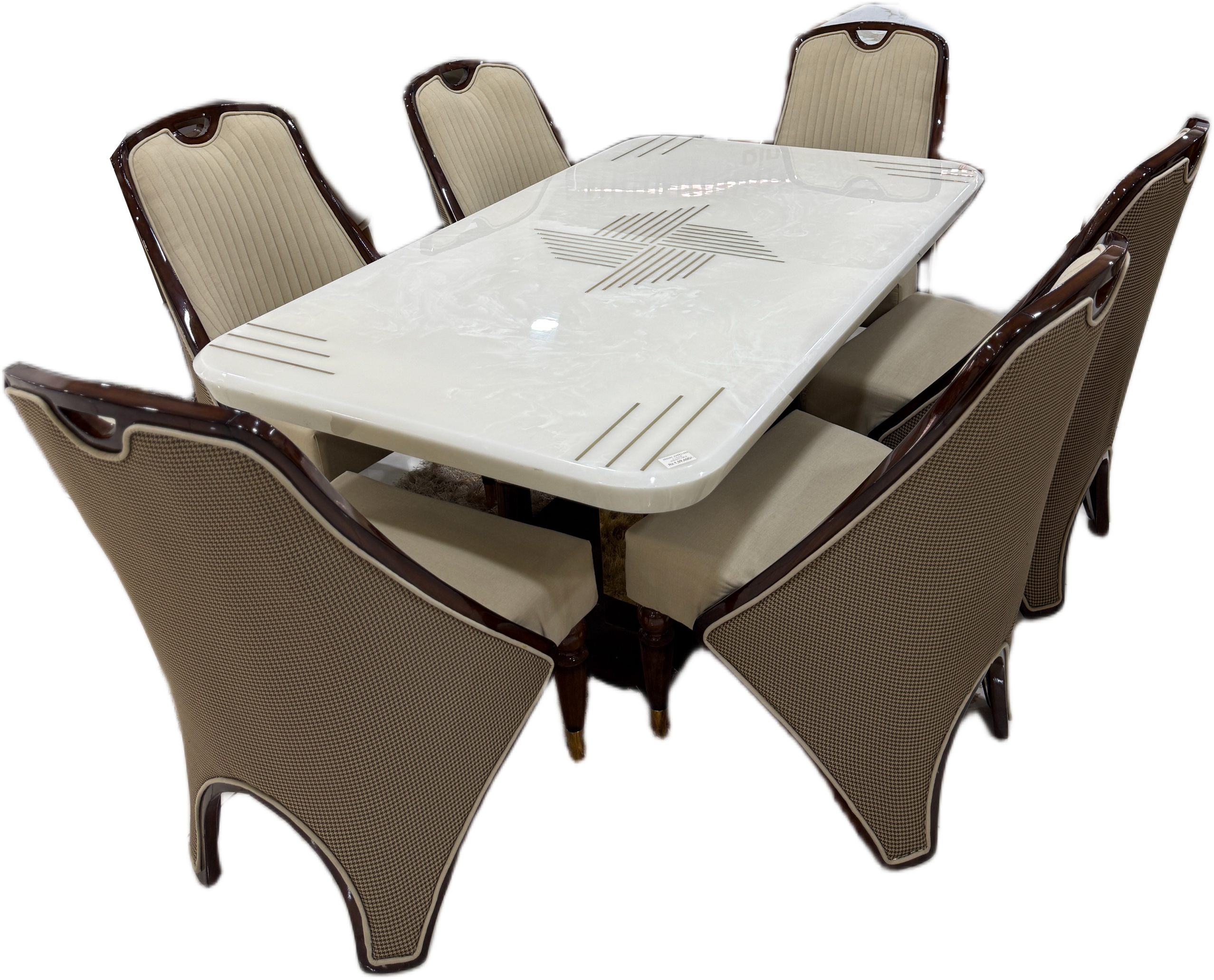 6 SEATER DINING TABLE